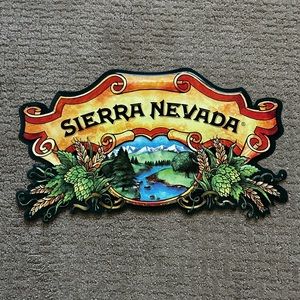 Sierra Nevada Brewery Tin Wall Sign